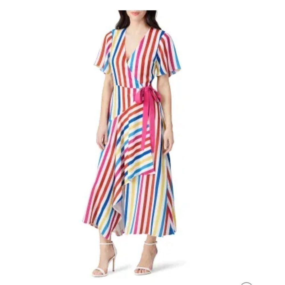 Color Me Courtney Taira Wrap Dress